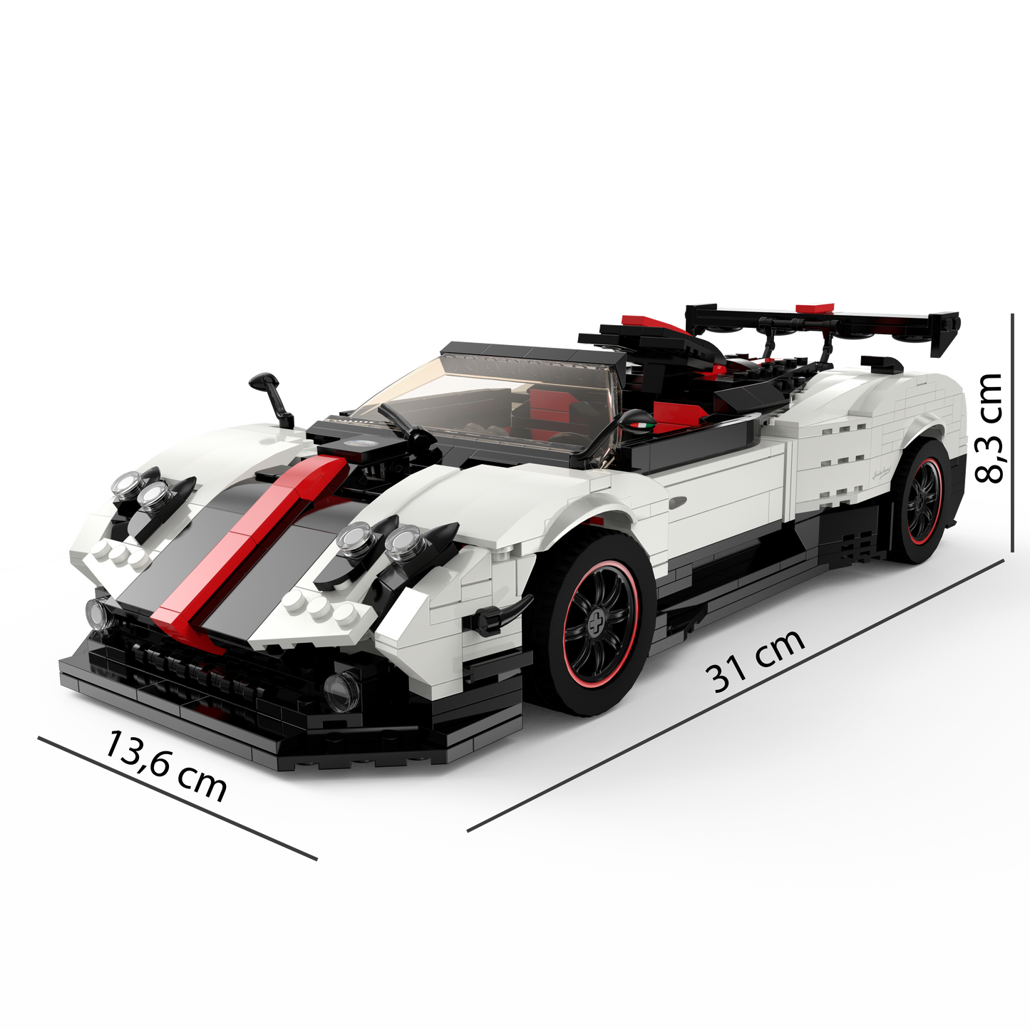 Pagani Zonda Cinque - 1024 pieces